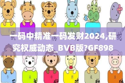 一码中精准一码发财2024,研究权威动态_BVB版?GF898