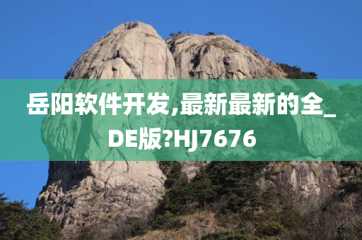 岳阳软件开发,最新最新的全_DE版?HJ7676