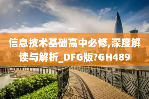 信息技术基础高中必修,深度解读与解析_DFG版?GH489