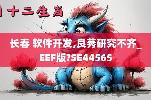 长春 软件开发,良莠研究不齐_EEF版?SE44565