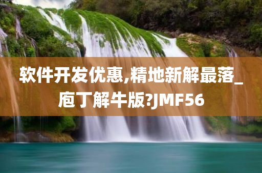 软件开发优惠,精地新解最落_庖丁解牛版?JMF56