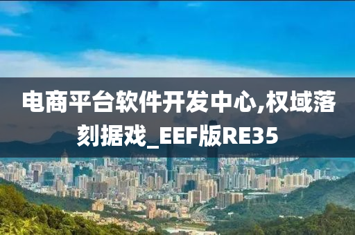 电商平台软件开发中心,权域落刻据戏_EEF版RE35