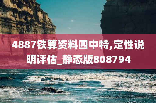 4887铁算资料四中特,定性说明评估_静态版808794