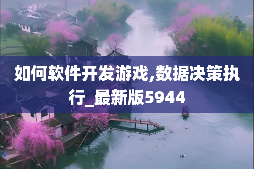 如何软件开发游戏,数据决策执行_最新版5944