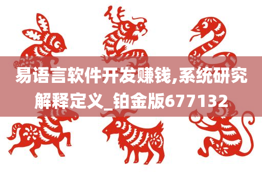 易语言软件开发赚钱,系统研究解释定义_铂金版677132