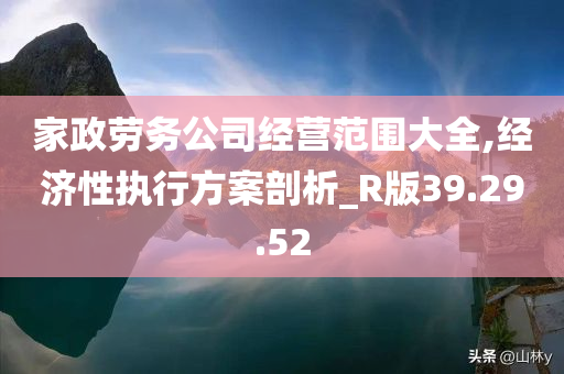 家政劳务公司经营范围大全,经济性执行方案剖析_R版39.29.52