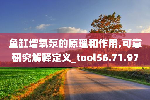 鱼缸增氧泵的原理和作用,可靠研究解释定义_tool56.71.97